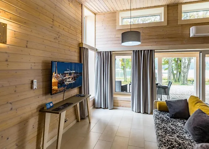 Апартаменты Stanica Wodna Stranda Гижицко